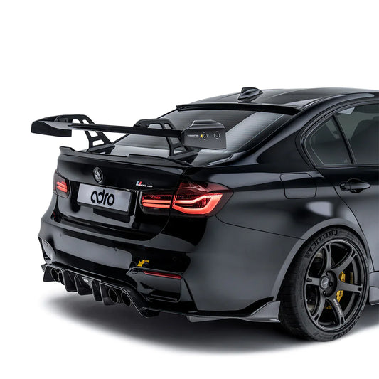BMW M3 F80 Pre-Preg Carbon Fibre AT-R Swan Neck GT Rear Wing by Adro (2014-2020), Rear Wings, Adro - | Rear Wings | FD Racing