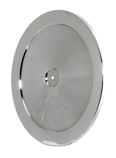K&N 11 Inch Chrome Air Filter Top Plate (06801)