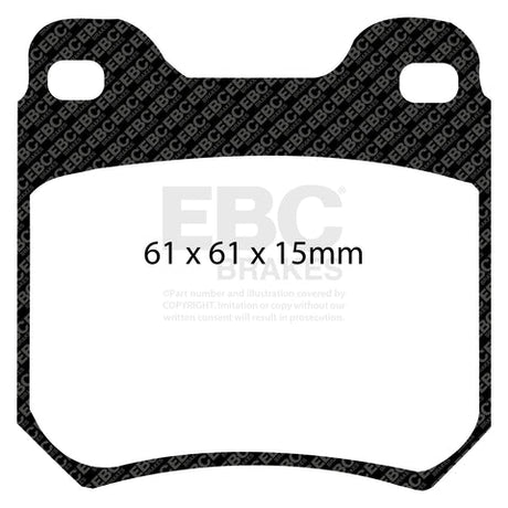 EBC Brakes Pad and Disc Kit (PDKR713) Image 1
