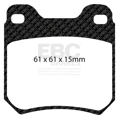 EBC Brakes Pad and Disc Kit (PDKR803) Image 2