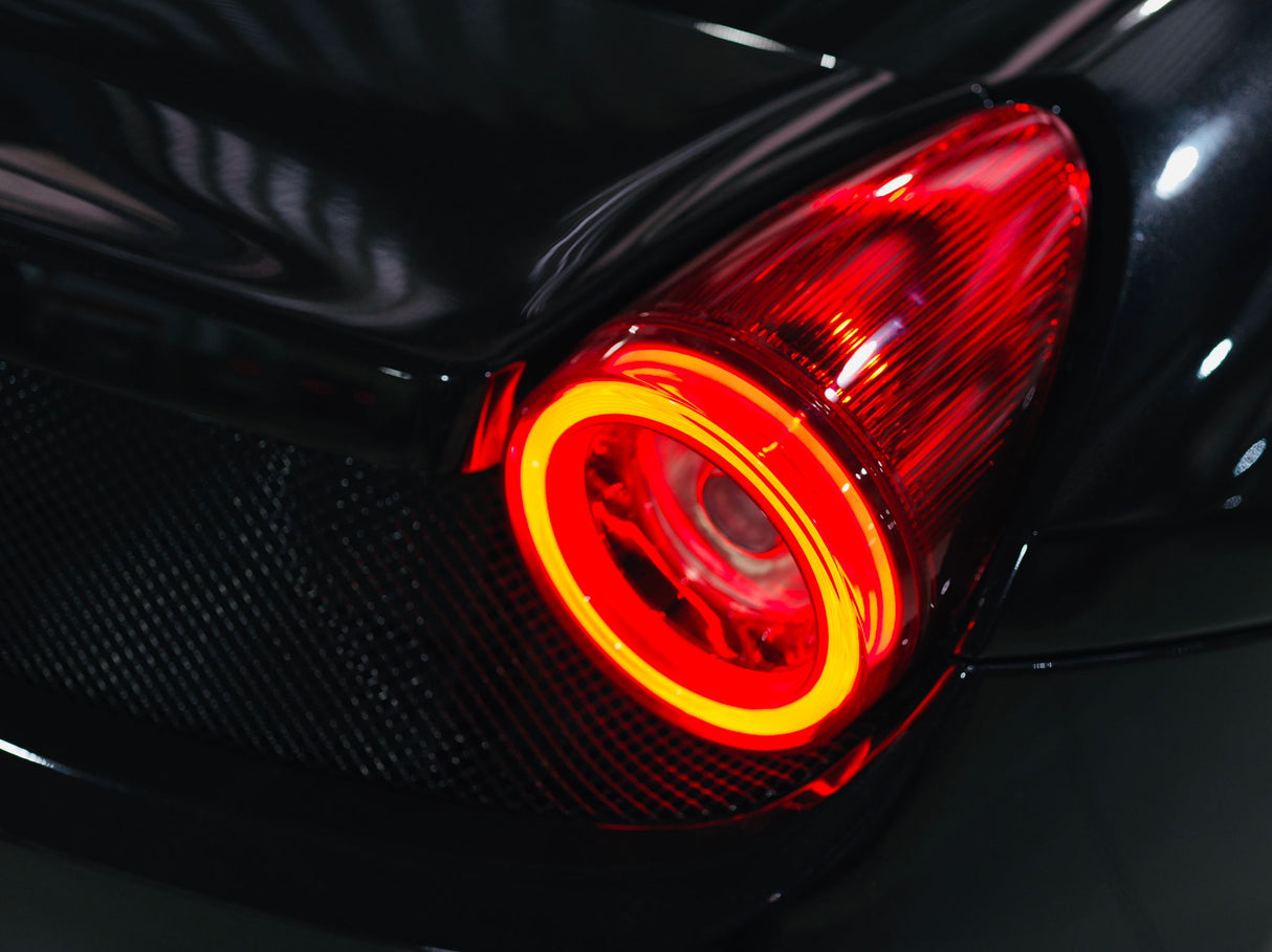 10-15 Ferrari 458 NOVA-Series Prismatic LED Tail Lights Red Smoke | AlphaRex