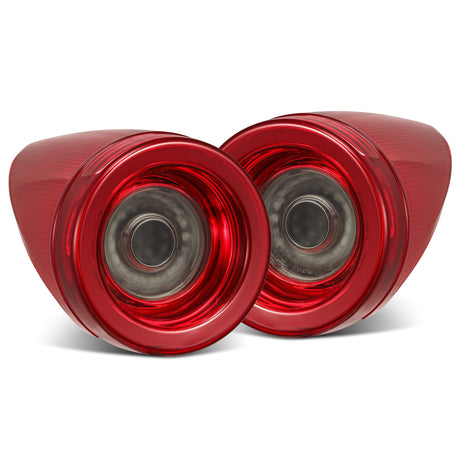 10-15 Ferrari 458 NOVA-Series Prismatic LED Tail Lights Red Smoke | AlphaRex