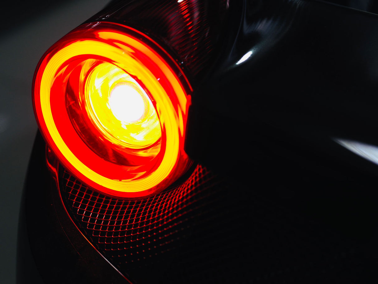 10-15 Ferrari 458 NOVA-Series Prismatic LED Tail Lights Red Smoke | AlphaRex