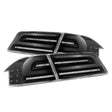 12-21 Tesla Model S LUXX-Series LED Tail Lights Alpha-Black (With Black Trunk Center Piece Replacement) | AlphaRex