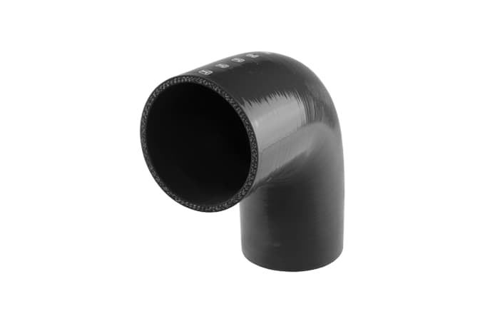 Turbosmart Turbosmart Silicon Hose 90 Elbow 3.50" BLACK | FD Racing UK