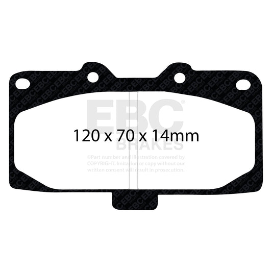 EBC Brakes Pad and Disc Kit (PD14KF236) Image 2