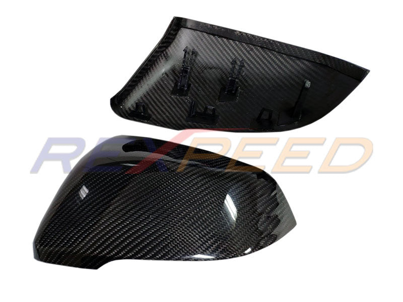Rexpeed Carbon Mirror Caps Gloss Full Replacement for Supra