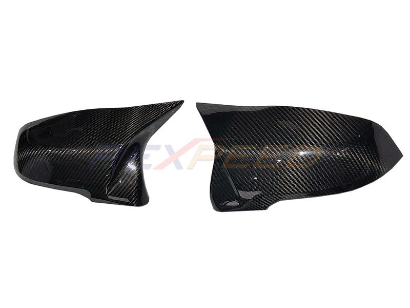 Rexpeed V9 Dry Carbon Mirror Caps Gloss for Toyota Supra