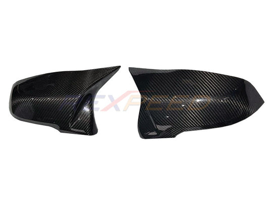 Rexpeed V9 Dry Carbon Mirror Caps Matte for Toyota Supra