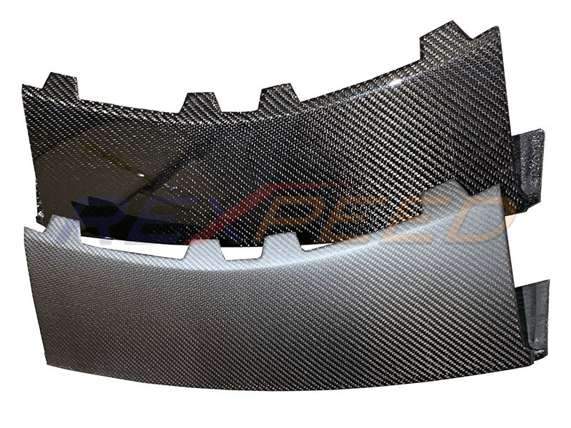 Rexpeed Supra GR V1 Carbon Fibre Front Splitter Gloss for Toyota Supra