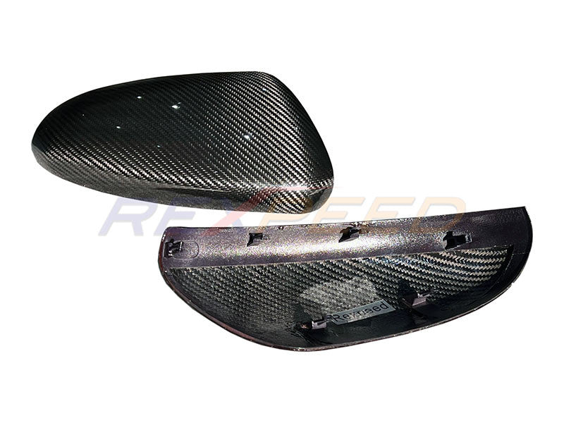 Rexpeed Dry Carbon Half-Covered Mirror Cap Matte for GR86 / BRZ 2022+