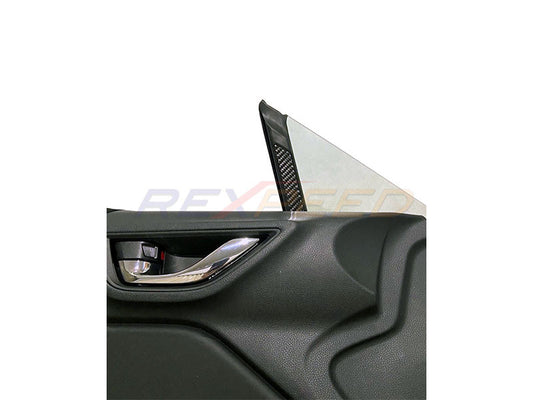 Rexpeed Dry Carbon A Pillar Trim for GR86 / BRZ 2022+