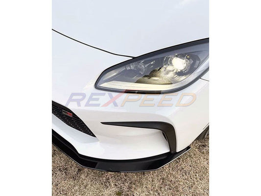 Rexpeed GR86 / BRZ 2022+ V2 Carbon Fibre Front Splitter