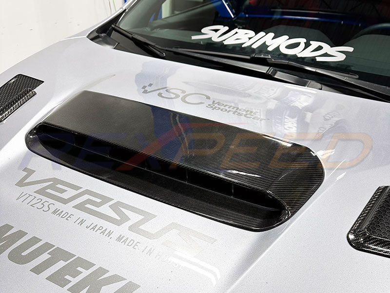 Rexpeed Dry Carbon Hood Scoop for Subaru WRX 2022+