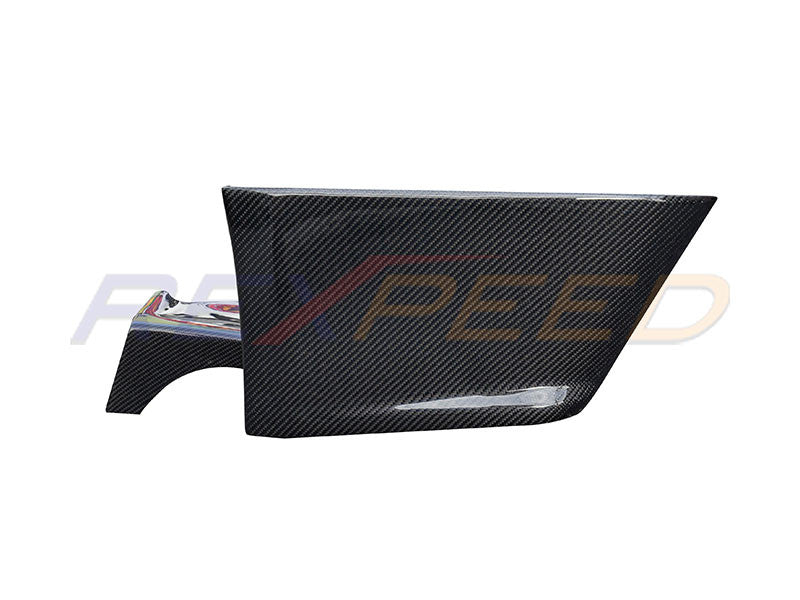 Rexpeed Evo X CF Rear Corner Extensions for Mitsubishi Lancer