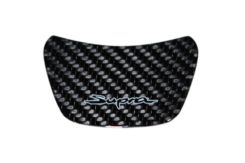 Rexpeed Supra GR Carbon Steering Wheel Badge for Toyota Supra