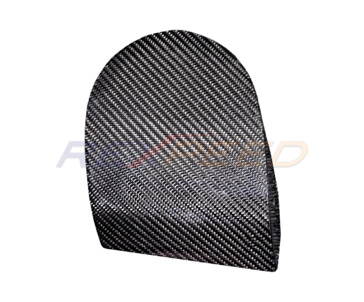 Rexpeed Passenger Exhaust Exit Cover Forged Carbon Gloss Supra