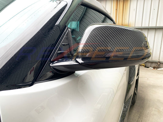 Rexpeed Carbon Fiber Wind Deflector Gloss for Toyota Supra