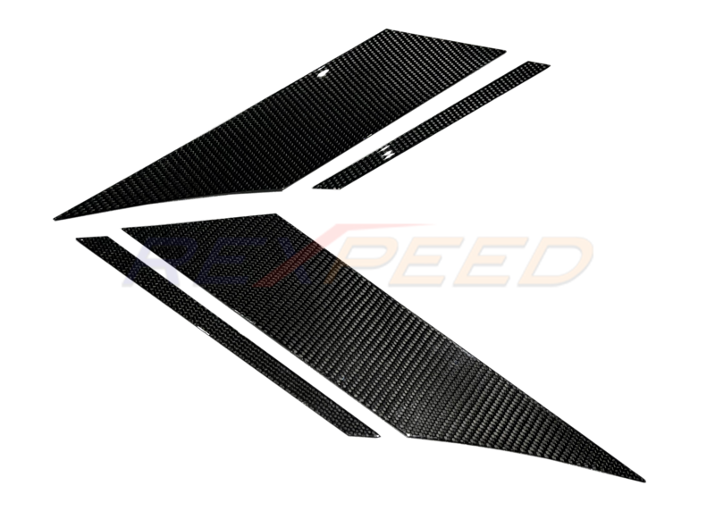 Rexpeed GR Carbon C-Pillar Decal Gloss for Toyota Supra