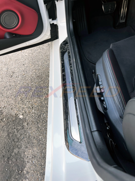 Rexpeed Forged Carbon Door Sill Cover Matte for Toyota Supra