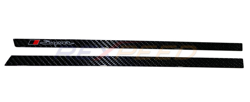 Rexpeed Supra GR Carbon Interior Badge LHD for Toyota Supra