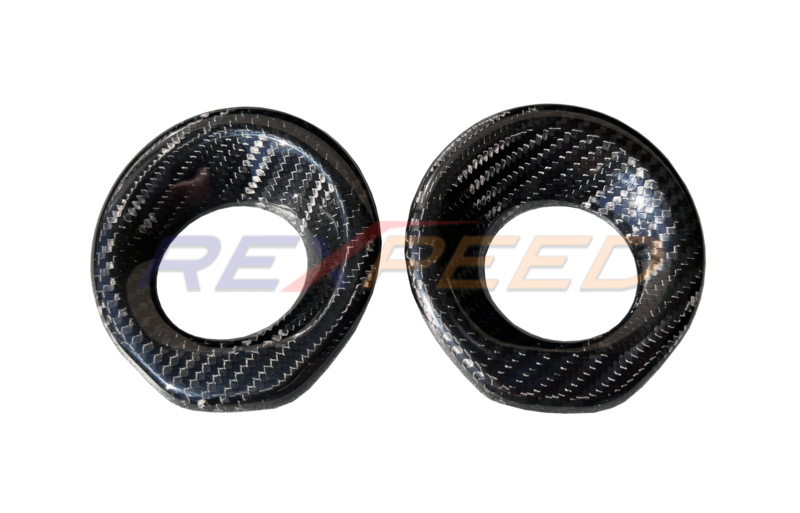 Rexpeed Supra GR Dry Carbon Door Speaker Covers Matte (Pair)