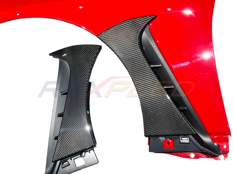 Rexpeed GR86 / BRZ 2022+ Dry Carbon Fender Vents Front Cover