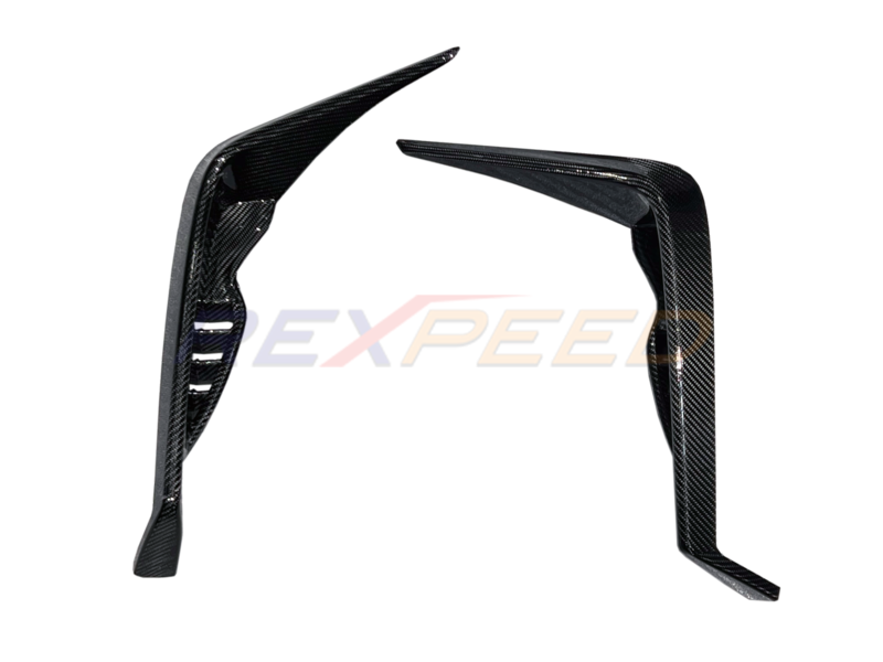 Rexpeed Dry Carbon Front Side Duct Cover Matte GR86 / BRZ