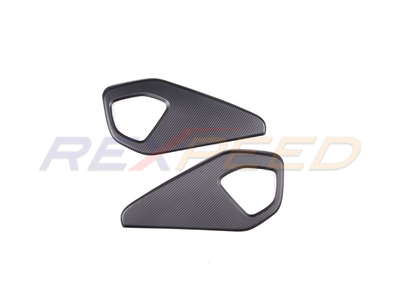 Rexpeed Dry Carbon Rear Door Speaker Panel Gloss GR86 BRZ