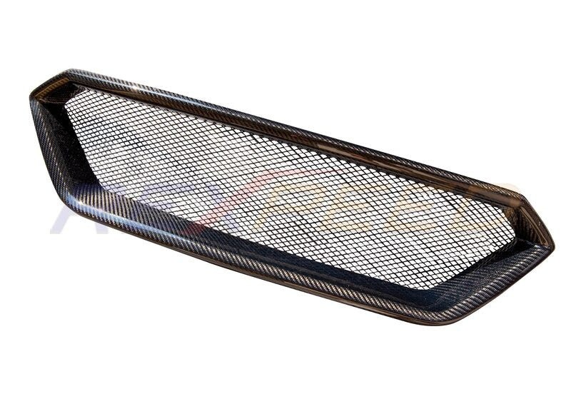 Rexpeed Carbon Front Grille V2 Matte for Subaru WRX S4