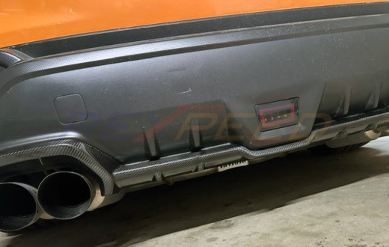 Rexpeed 2022+ WRX V1 Dry Carbon Rear Bumper Diffuser for Subaru WRX