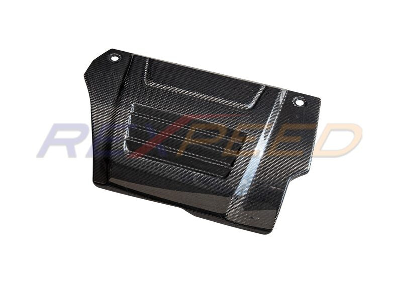 Rexpeed Dry Carbon Pulley Cover Full Replacement for Subaru WRX