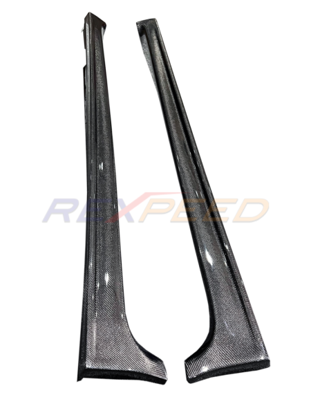 Rexpeed Evo X Carbon Aero Side Skirts for Mitsubishi Lancer Evolution