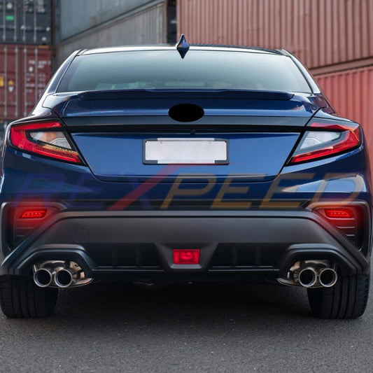 Rexpeed Rear Reflector Lights for Subaru WRX - Red