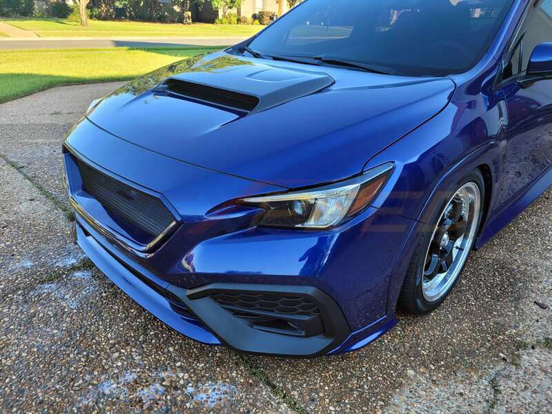 Rexpeed V3 Carbon Fiber Hood Scoop Full Replacement for Subaru WRX