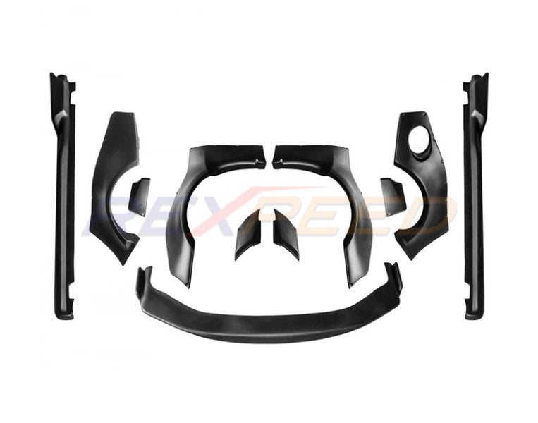Rexpeed Rocket Bunny Fiberglass Wide Body Kit + Splitter/Skirts FR-S/B