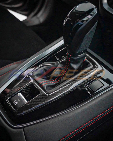 Rexpeed AT Dry Carbon Shift Trim Cover for Subaru WRX VB