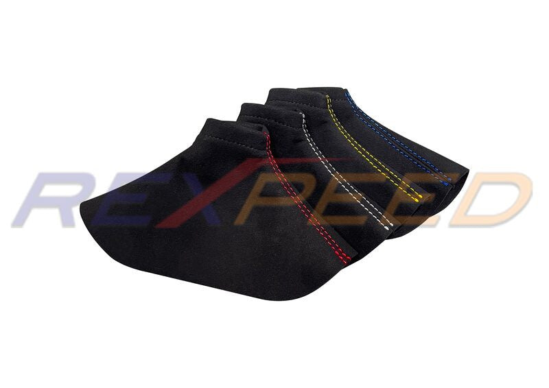 Rexpeed Black Suede Shift Boot Red Stitching for GR86 / BRZ 2022+