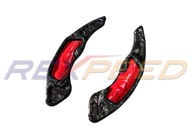 Rexpeed Forged Carbon Shift Paddles Extension for Subaru WRX