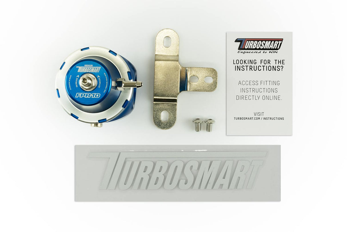 Turbosmart Turbosmart FPR10 - Fuel Pressure Regulator - Blue – Image 4