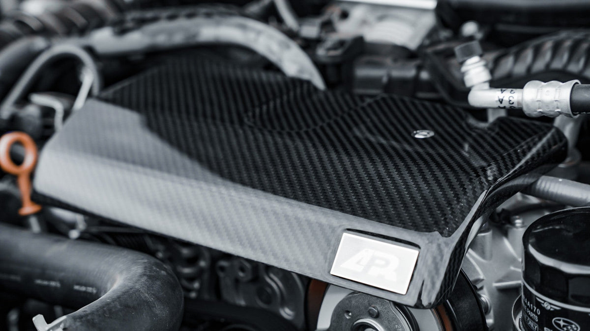 APR Carbon Fibre Alternator Cover for Subaru WRX 2022-2023 - image 3