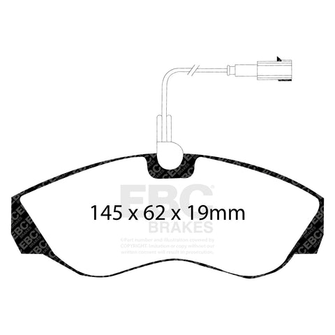 EBC Brakes Pad and Disc Kit (PDKF534) Image 1