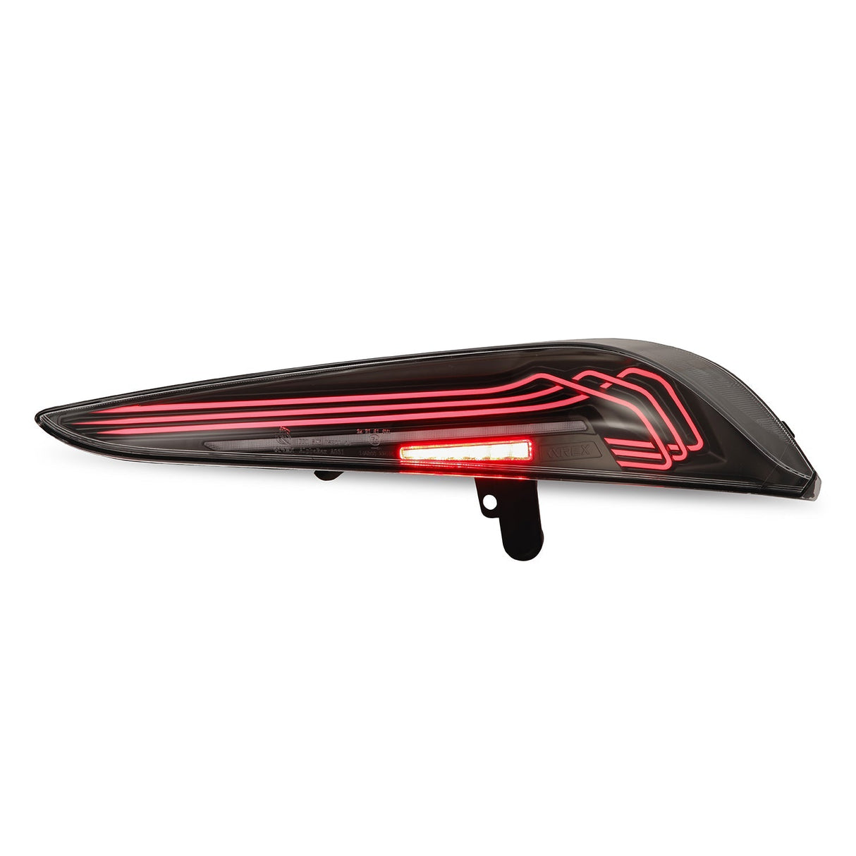 20-25 Toyota Supra CSL Laser Style LUXX-Series LED Tail Lights - Black | AlphaRex