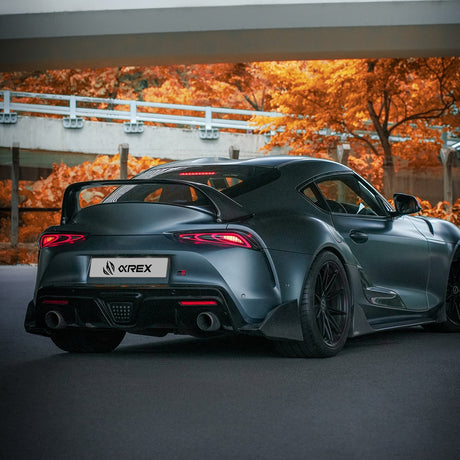 20-25 Toyota Supra FT-1 Style LUXX-Series LED Tail Lights - Alpha Black | AlphaRex