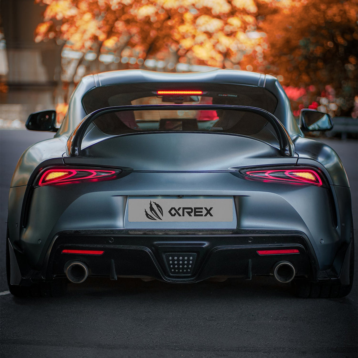 20-25 Toyota Supra FT-1 Style LUXX-Series LED Tail Lights - Alpha Black | AlphaRex