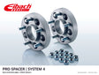 Eibach 20mm Wheel Spacers in silver with 127x5 bolt pattern and 71.5mm center bore.