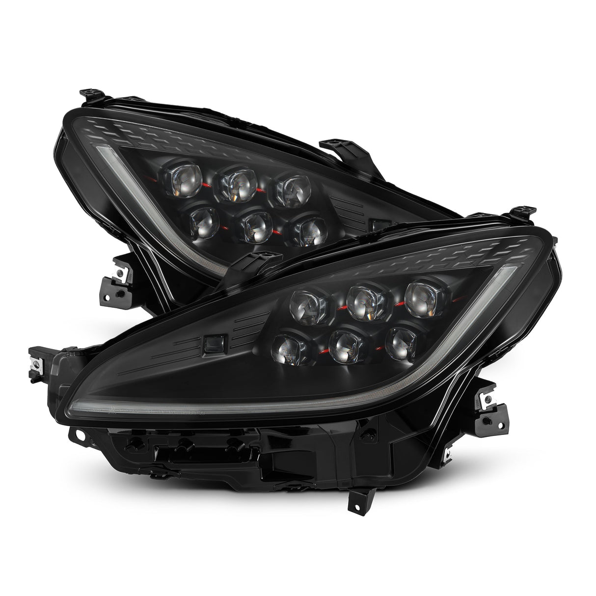 21-25 Toyota GR86/Subaru BRZ NOVA-Series LED Projector Headlights Black | AlphaRex