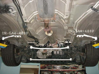 Ultra Racing 2x Front Lower Bars for Honda Accord 03-08 2D/4D
