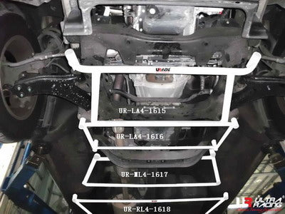 Ultra Racing 4-Point Front H-Brace for Hyundai H1 07+