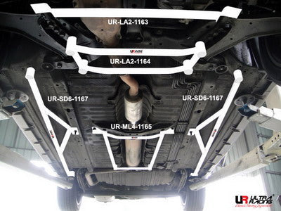 Ultra Racing Nissan Cefiro 98-03 A33 UltraRacing 2x 3-Point Side bars UR-SD6-1167P
